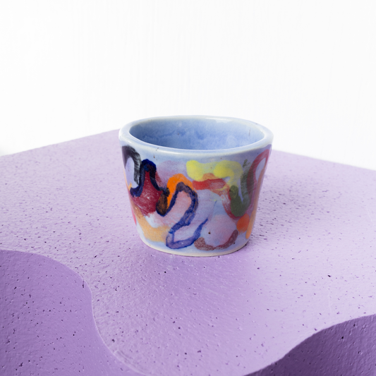 Ceramic Cup - Blue II Bricolage