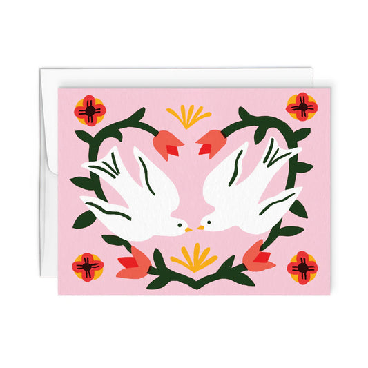 Greeting Card - Love Birds