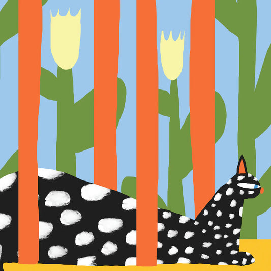 Art Print- Cat In The Room