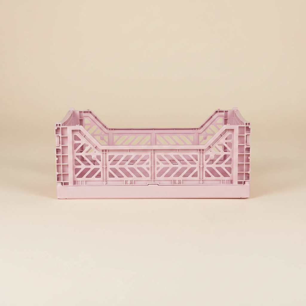Cherry Blossom Crate Front — Beige Packshot