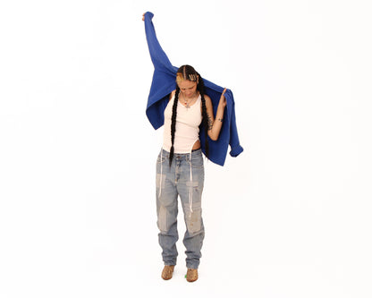 Lee Patched Denim — size 34