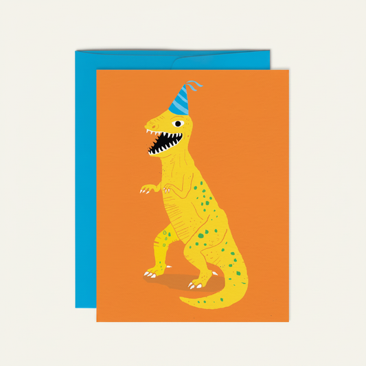 Dinosaure Greeting Card Packshot Front