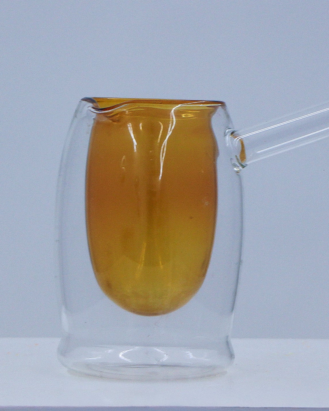 Double Wall Glass Pot #53