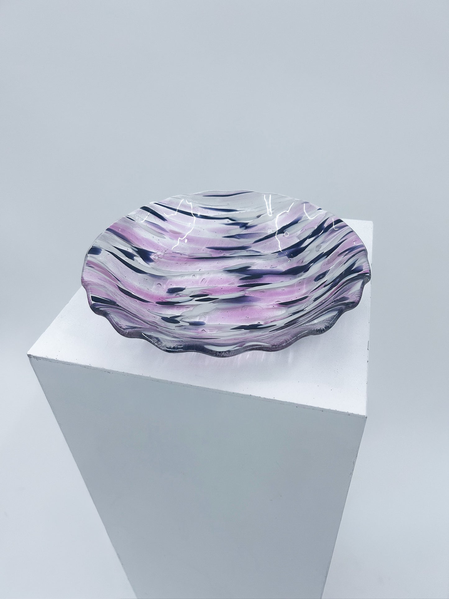 Purple Splash Bowl #22