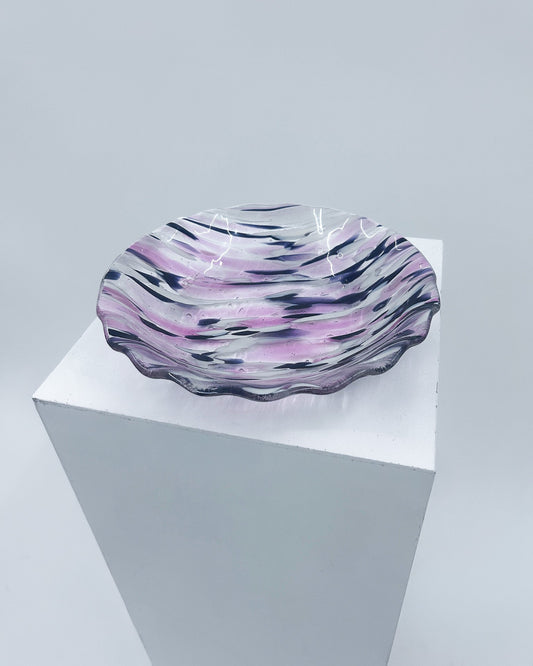 Purple Splash Bowl #22