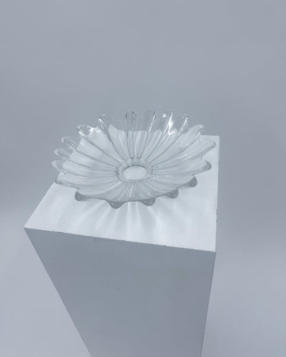 Clear Art Deco Tray #23