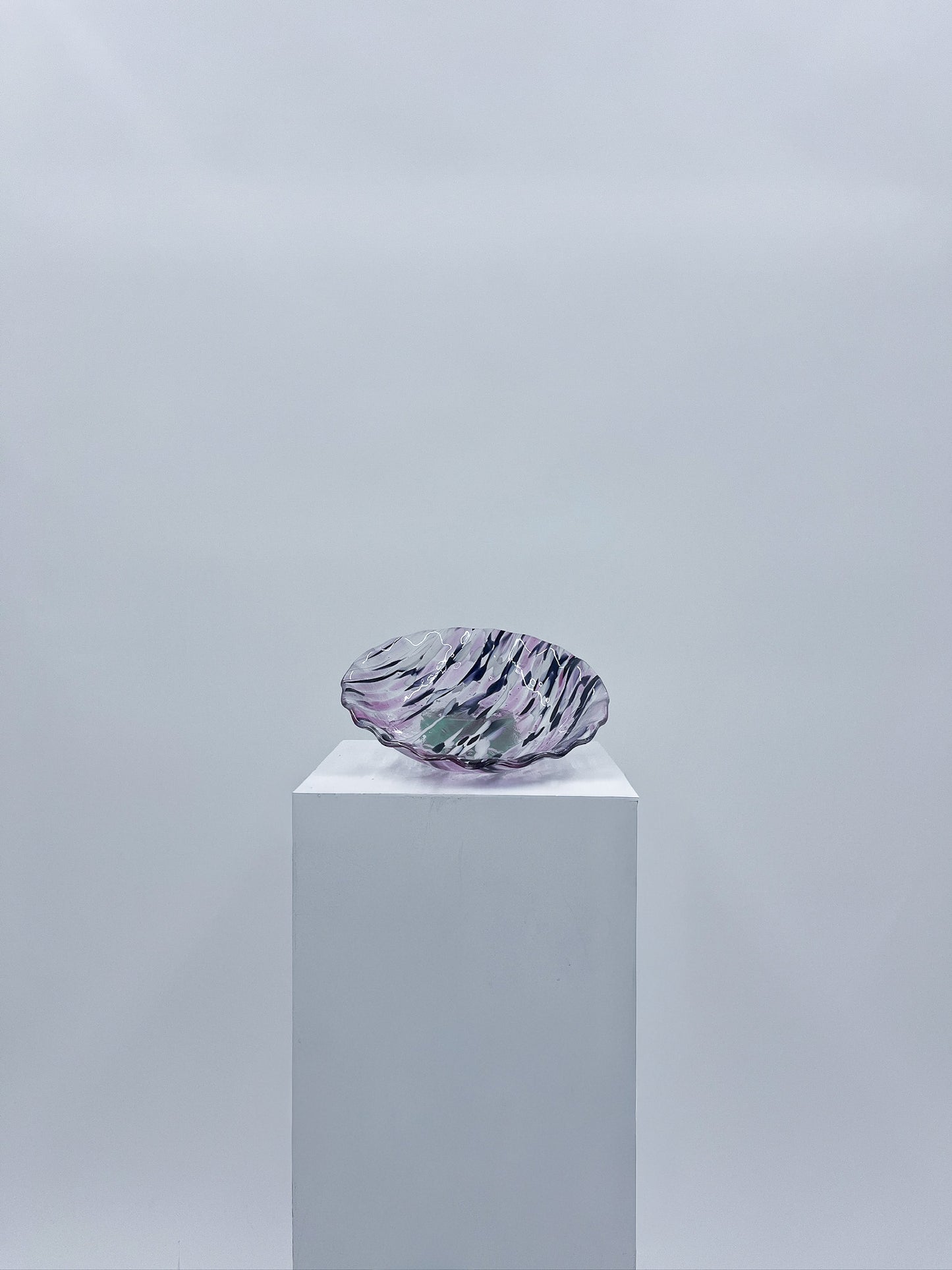 Purple Splash Bowl #22