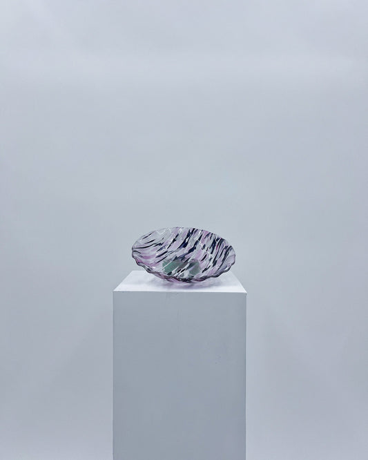 Purple Splash Bowl #22