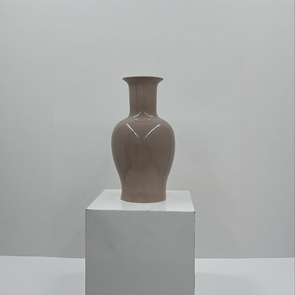 Light Pink Gloss Ceramic Vase #1