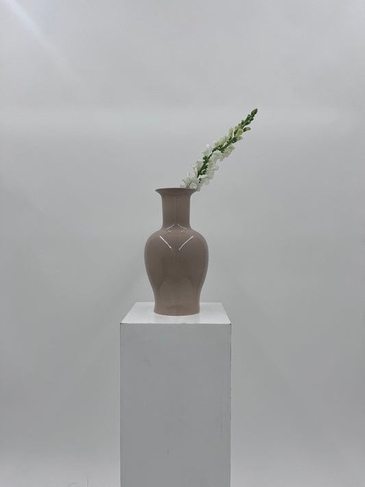 Light Pink Gloss Ceramic Vase #1