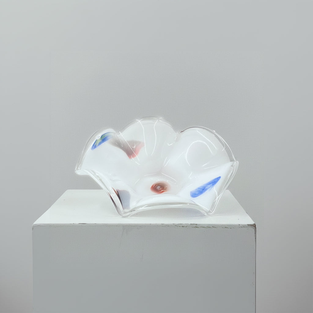 White Glass Bowl #36-1