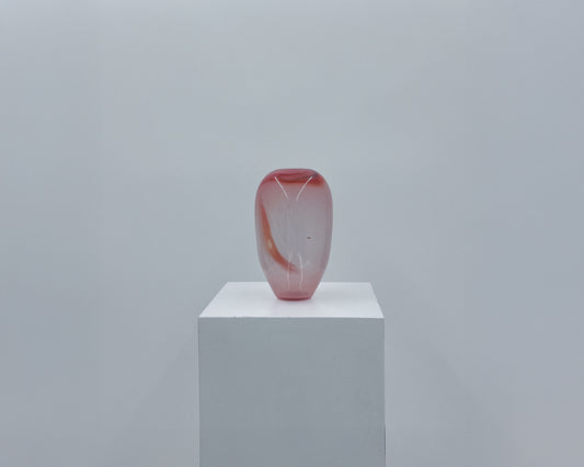 Peach Crystal Vase #10