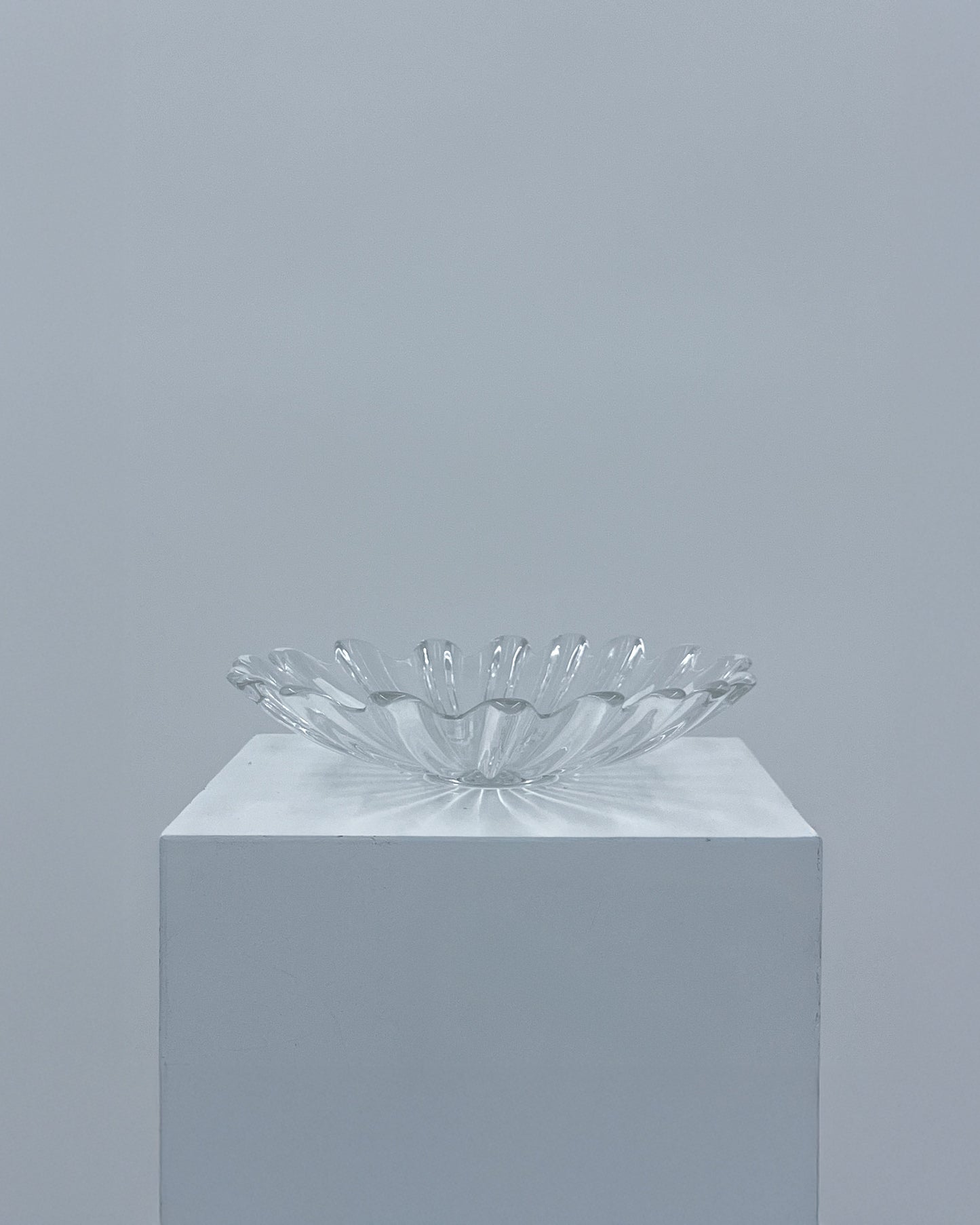 Clear Art Deco Tray #23