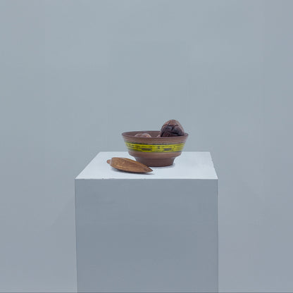 Wooden Fruit + Ceramic Bowl Set #29