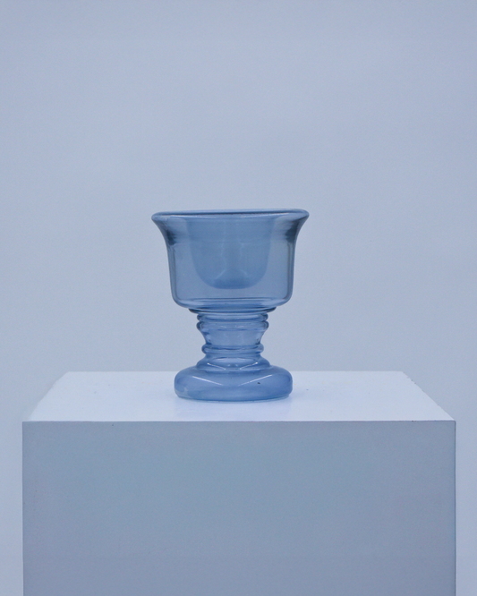 Glass Chalice Candle Holder #41