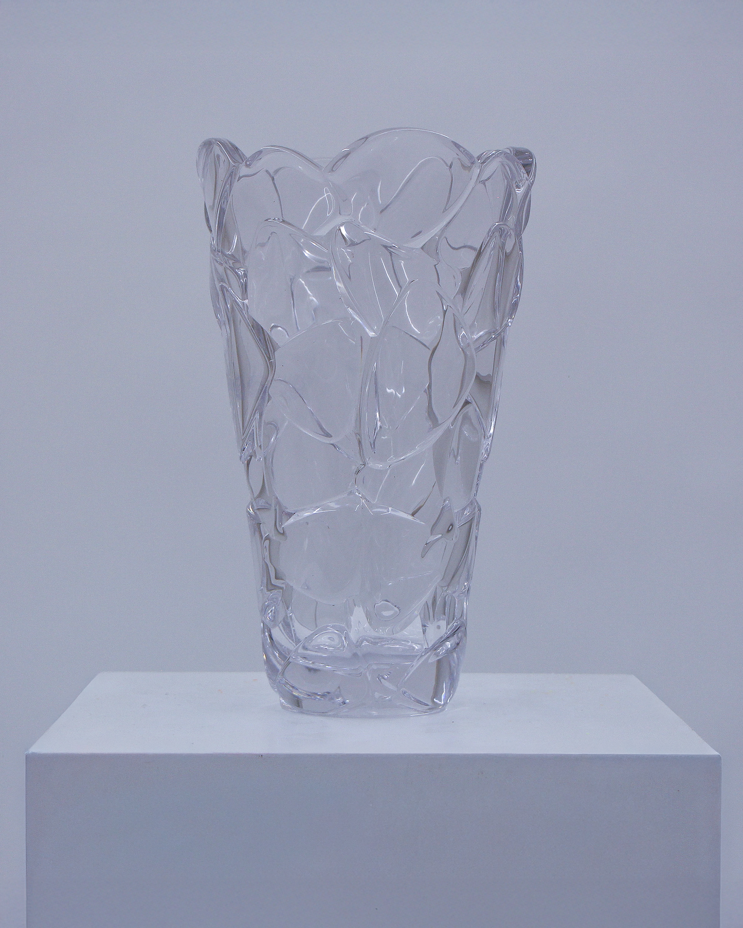 Textured Glass Vase #42