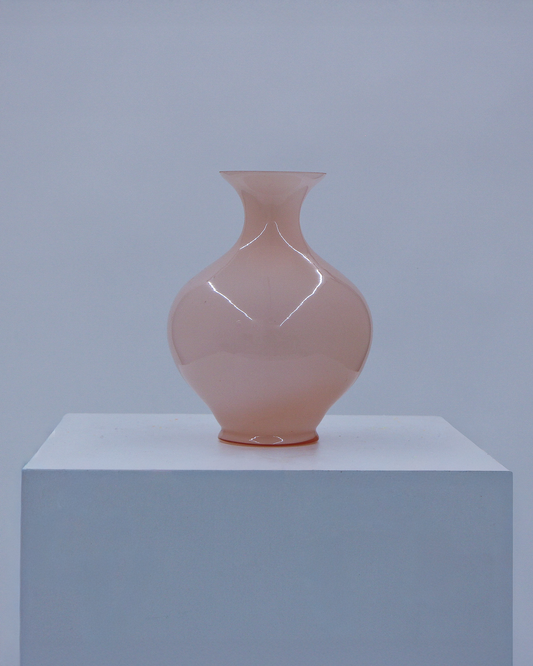 Curvy Light Pink Vase #52