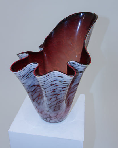 Sculptural Glass Vase #49