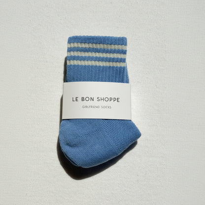 Girlfriend Socks - Parisian Blue