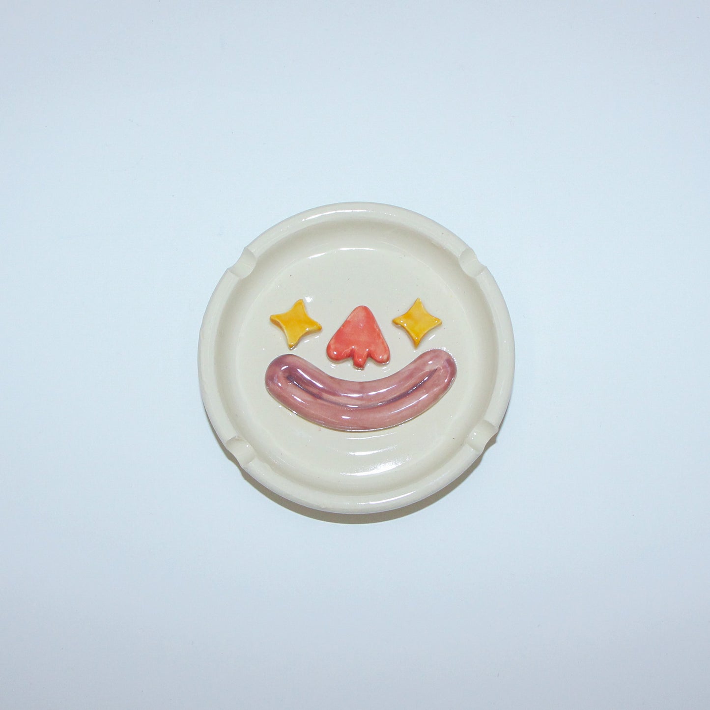 Ceramic Face Ashtray