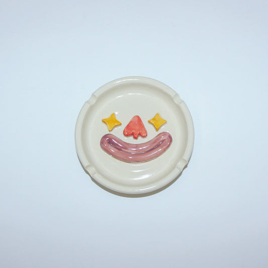 Ceramic Face Ashtray