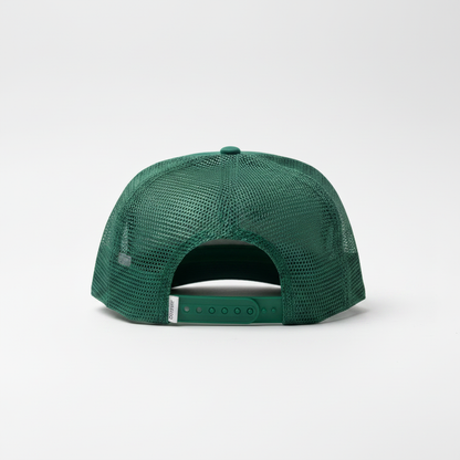 Green hat back