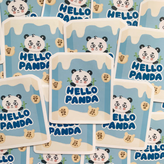 Hello Panda Sticker