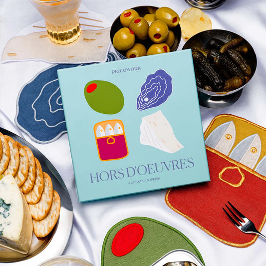 Cocktail Napkin Set - Hors D'Oeuvres