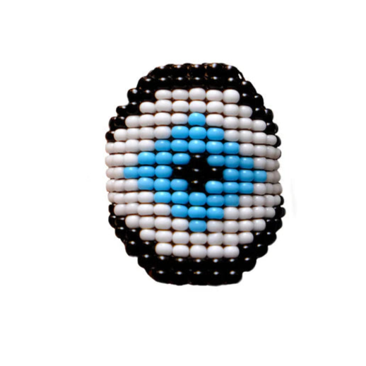 Blue Protection Evil Eye Ring