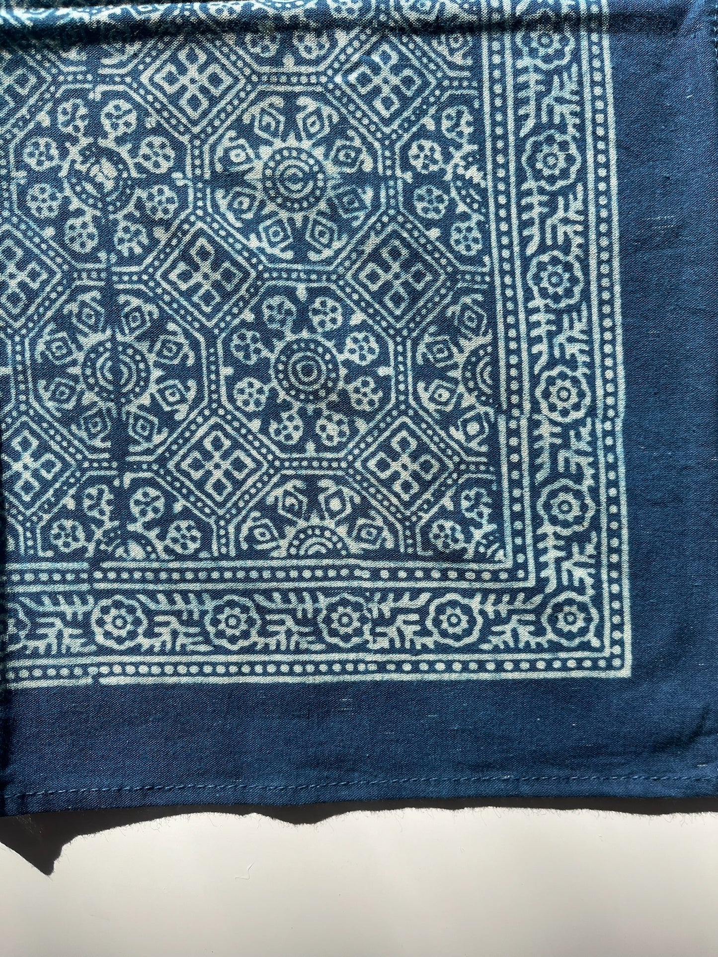 Pakistani Indigo-Dyed Napkin Set