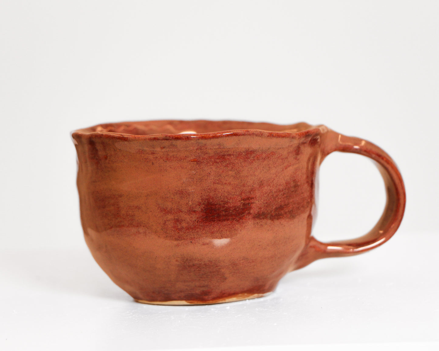 Ceramic Mug — Orange Girl