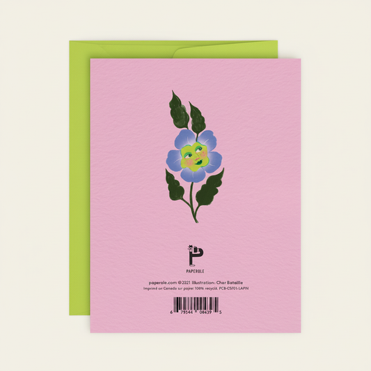 Lapin Greeting Card Back Packshot