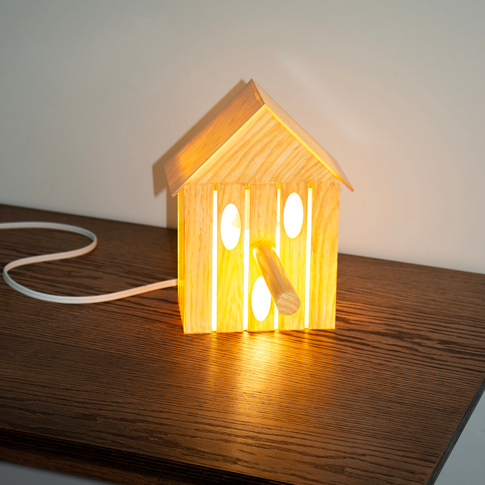 Bird House Light Sculpture