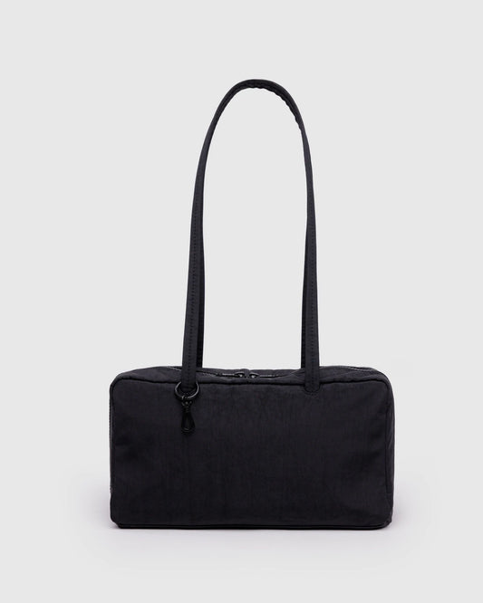 Nylon Bowler Bag - Black