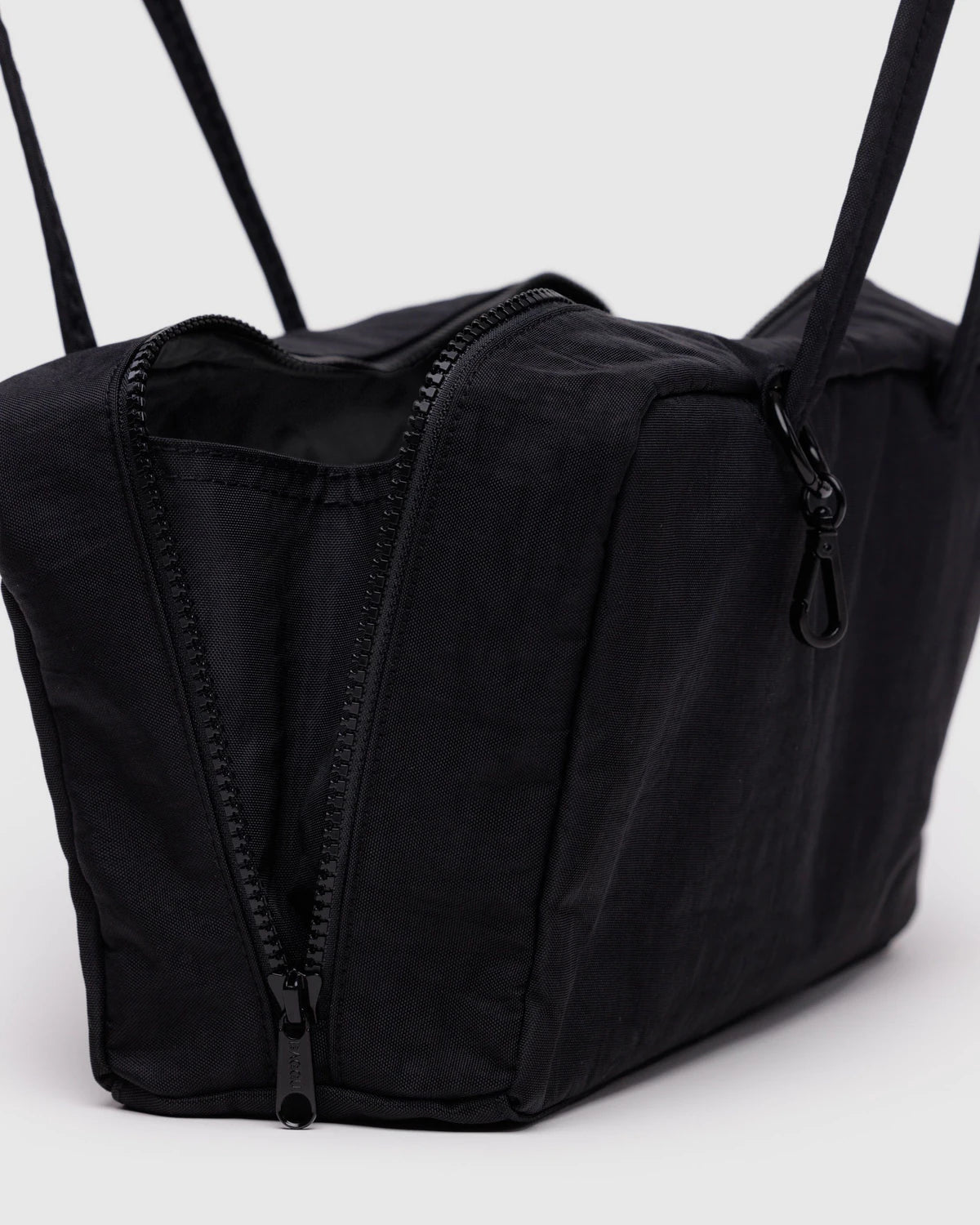 Nylon Bowler Bag - Black