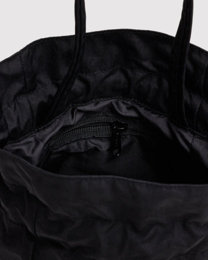 Nylon Drawstring Bag - Black