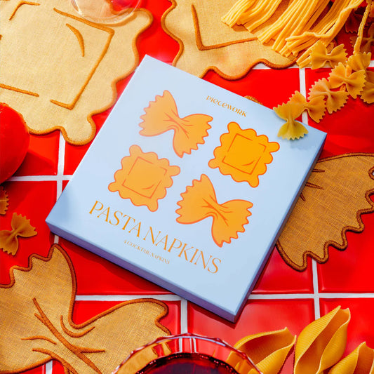 Cocktail Napkin Set - Pasta