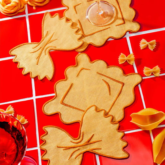 Cocktail Napkin Set - Pasta