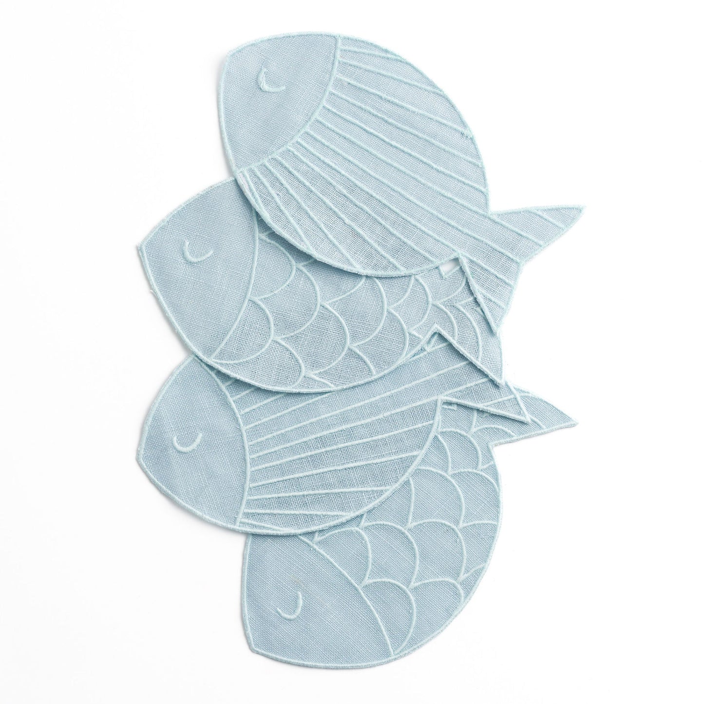 Cocktail Napkin Set- Sardine