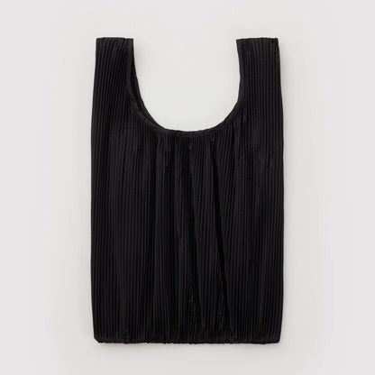 Pleated Baggu - Black