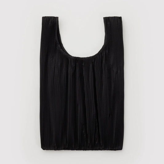 Pleated Baggu - Black