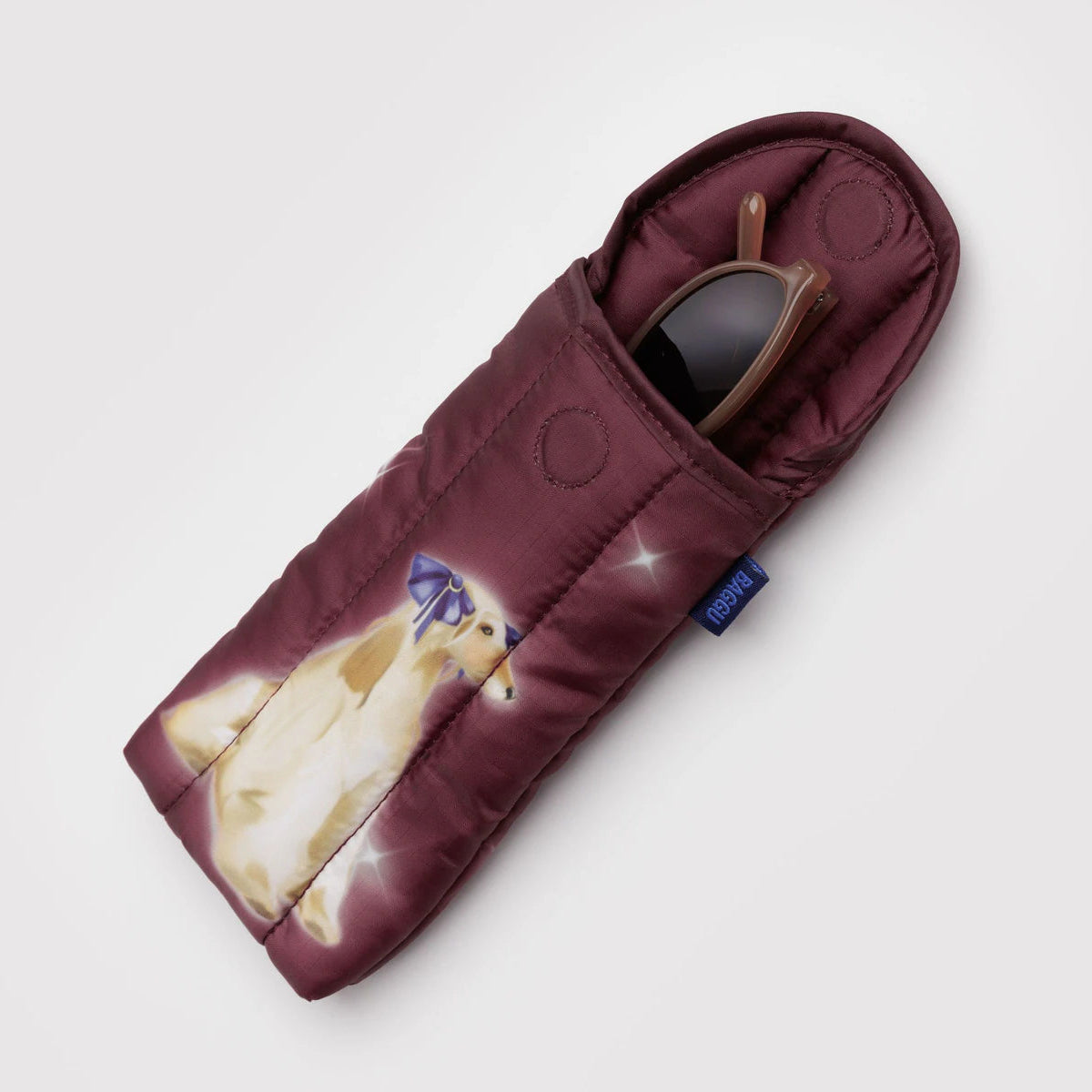 Puffy Glasses Sleeve - Fancy Dogs