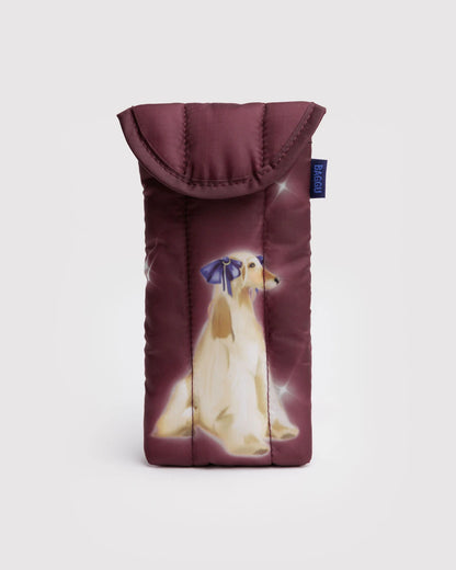 Puffy Glasses Sleeve - Fancy Dogs