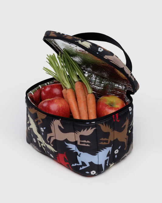 Puffy Lunch Bag – Horse Cut Outs