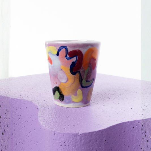 Ceramic Tumbler - Purple II Bricolage