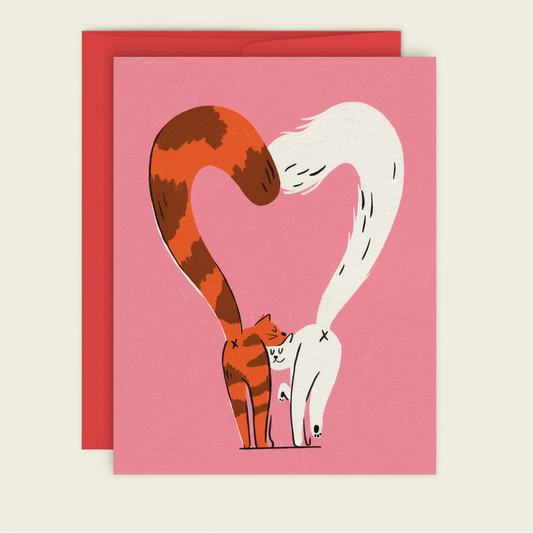 Purrfect Love Greeting Card - Image 2