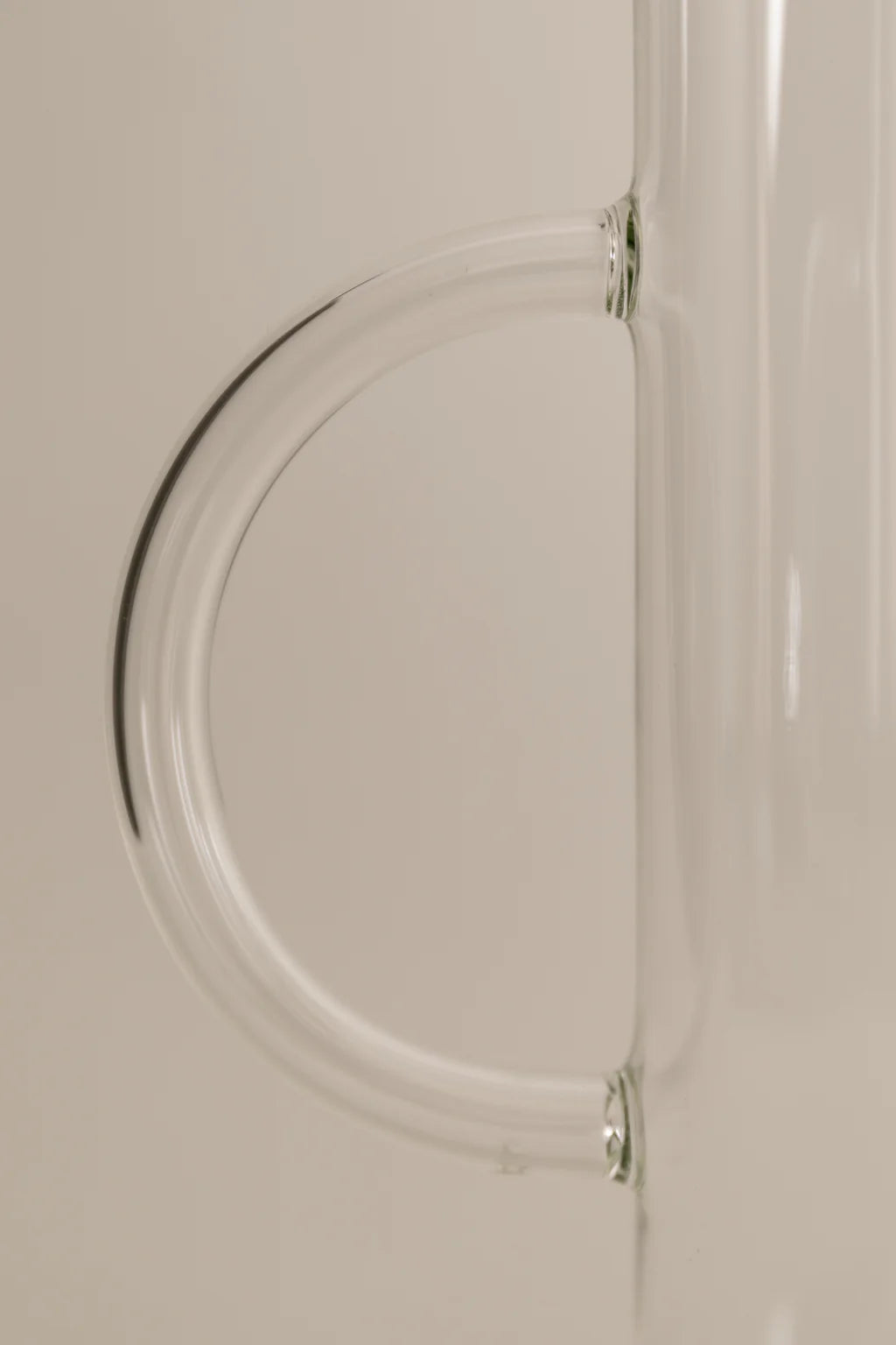 Double Handle Vase - Clear w/ Clear