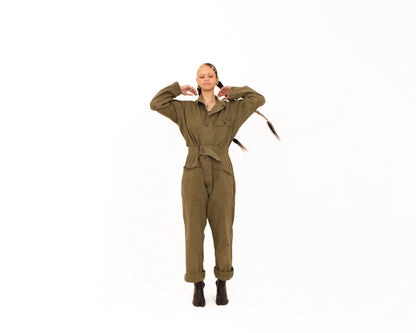 Army Belted Coverall