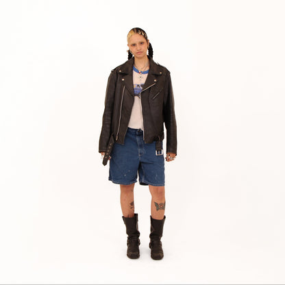 1980s Moto Jacket — size 48