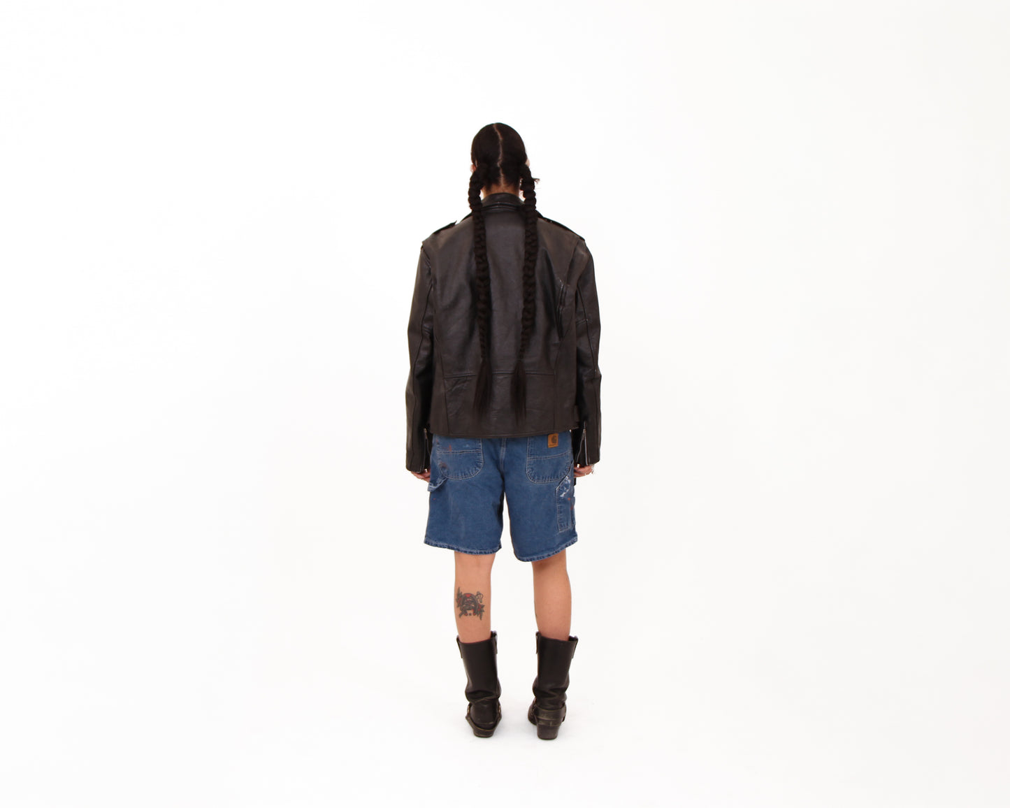 1980s Moto Jacket — size 48